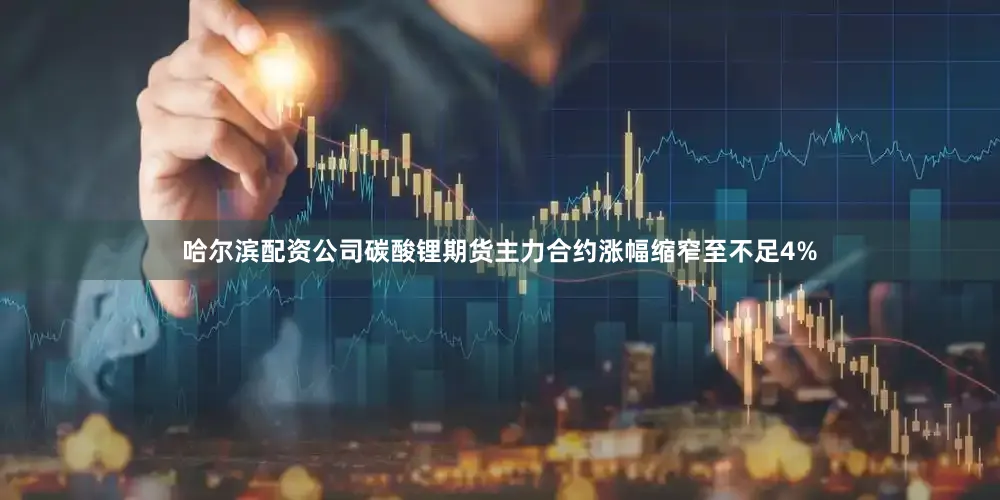 哈尔滨配资公司碳酸锂期货主力合约涨幅缩窄至不足4%